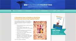 Desktop Screenshot of egihealthcare.com